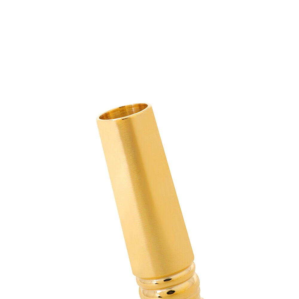12.7 mm Bach Tenor Trombone 5G Mouthpiece Brass + Lacquered Gold Trumpet Accessories Golden