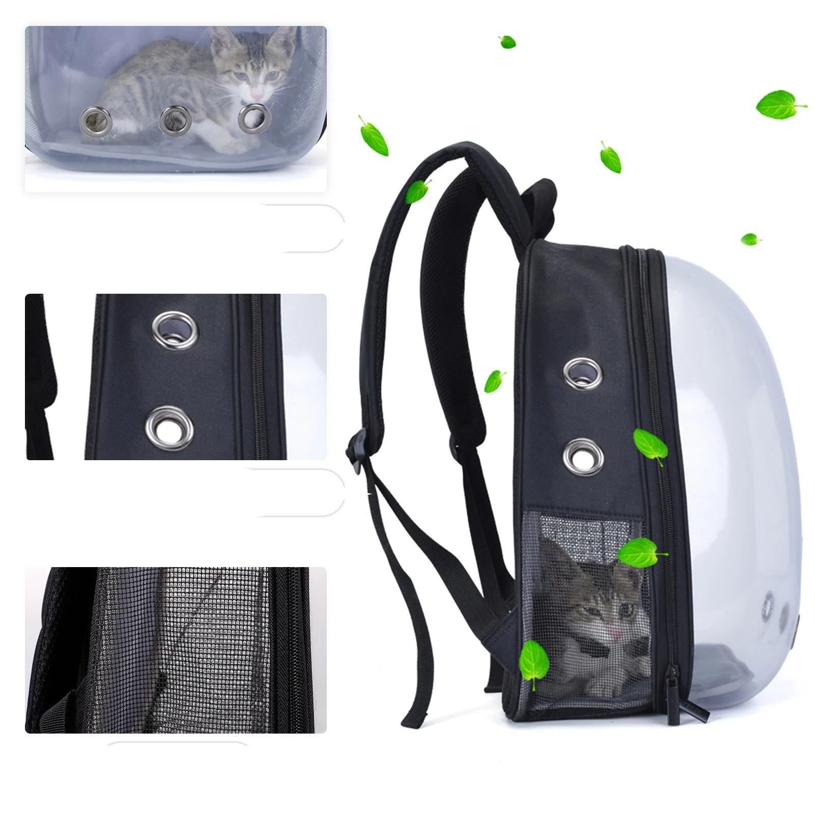 Cat Backpack Carrier Bubble Bag Small Dog Backpack Carrier