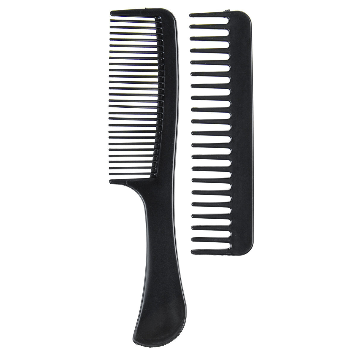 11Pc Hair Styling Comb Set Professional Black Hairdressing Brush Apron Barbers