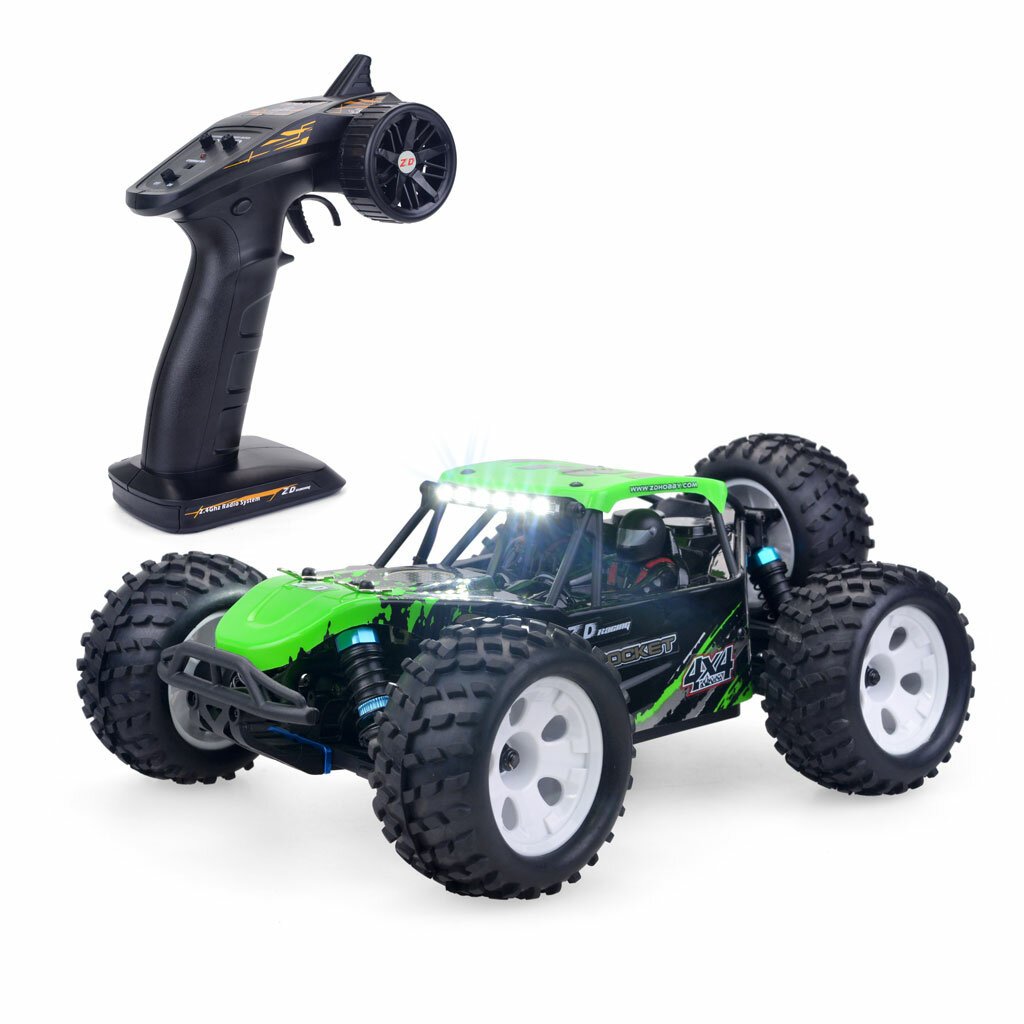 Brushed RC Car 4WD RC Truck RC Vehicle Model High Speed 45KM/h RTR Full Proportional Control All Terrain