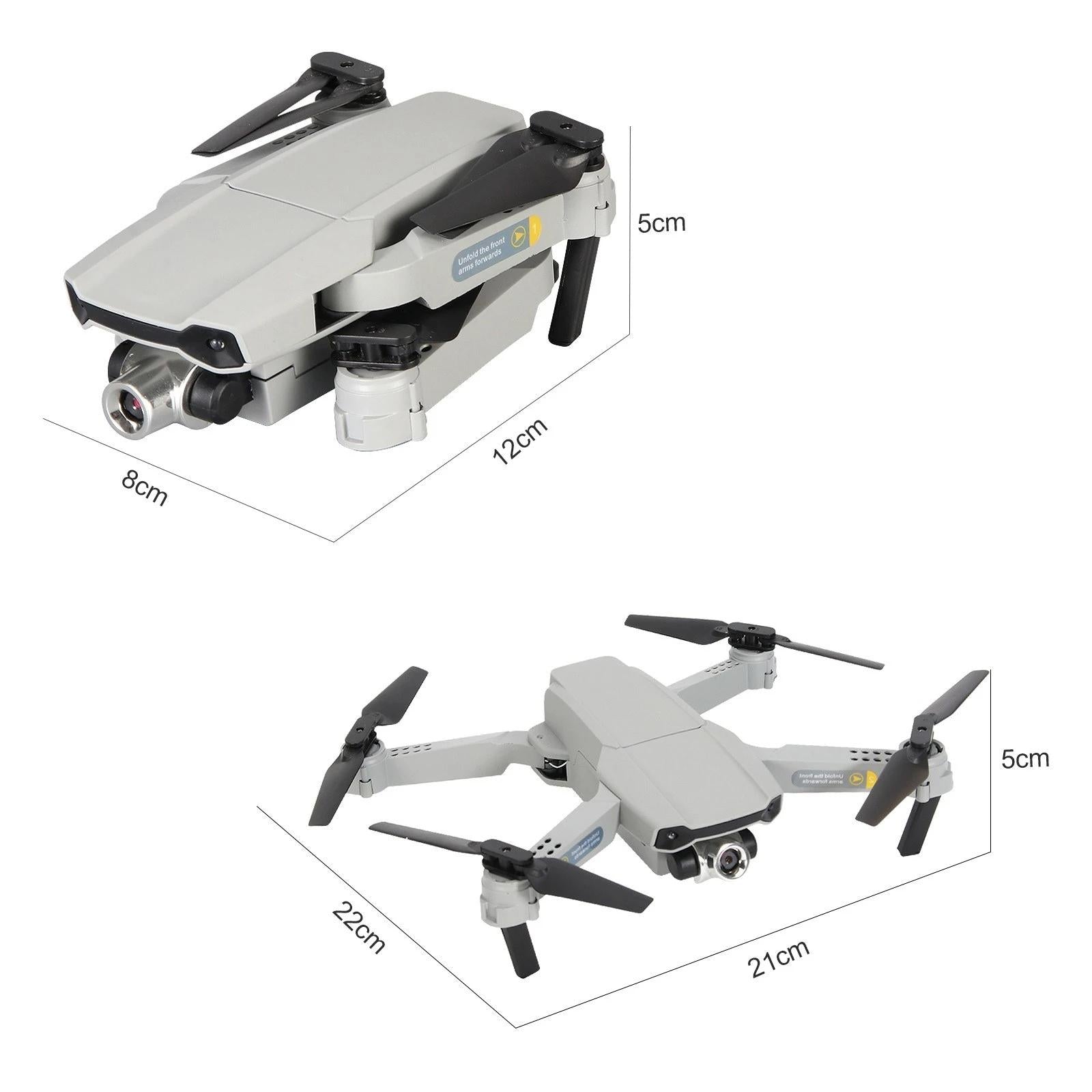 4K Mini Drone RC Foldable Quadcopter