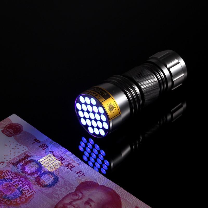 UV LED Flashlight Fluorescence Sterilization