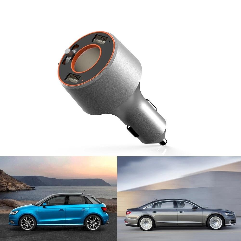 Wireless Bluetooth FM Transmitter Stereo Hands-Free Car Charger Flash Drive MP3 Player