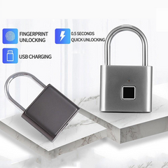 Smart Fingerprint Padlock Small Size Cabinet Lock Dormitory Anti-theft