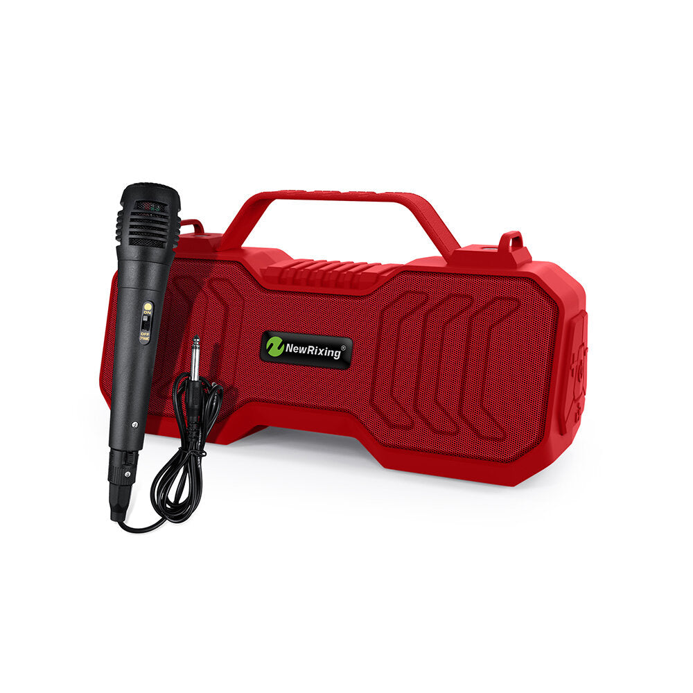 Wireless BT Speaker Portable Mini Vard Subwoofer With Extemal Microphone