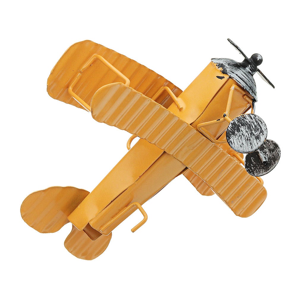 Plane Toy Classic Model Collection Childhood Memory Antique Tin Toys Home Decor