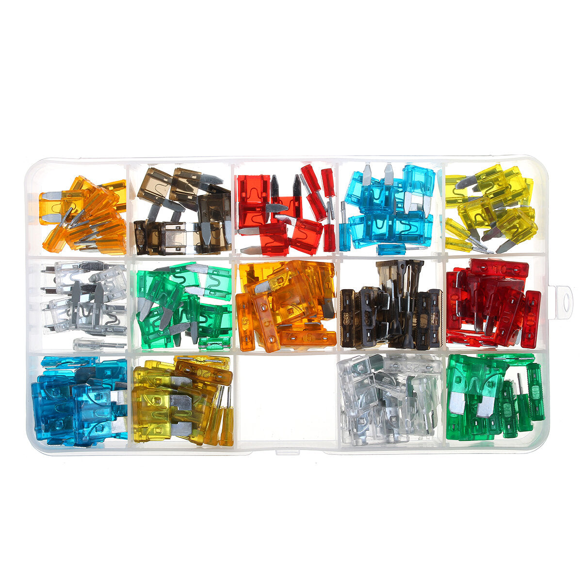 100/140/220/272/300PCS Fuses Assortment Kit Medium Small Fuse Kit Fuses Puller