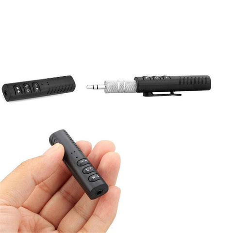 Wireless bluetooth Receiver 3.5mm Aux Audio Jack Tablet Car Transmitter Handsfree Call Adapter with LED Indicator
