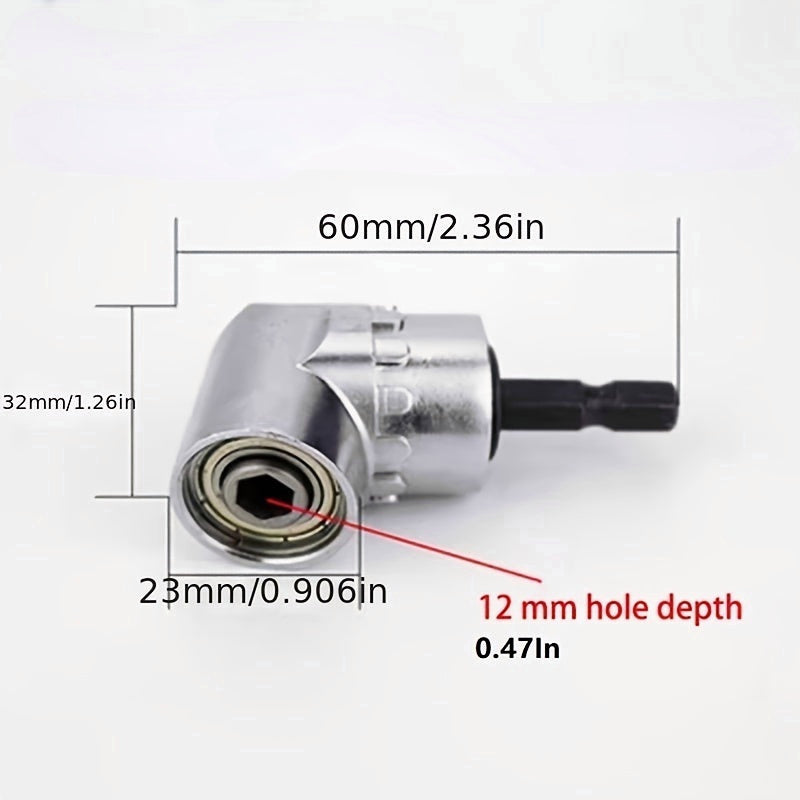 Screwdriver Head 105-Degree Bend Device Suitable for Electric Drill Extension Parts