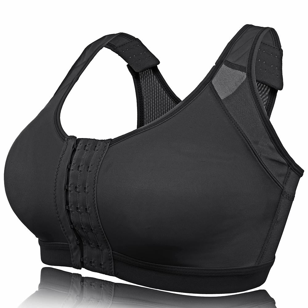 Front Closure Shockproof Sports Bra