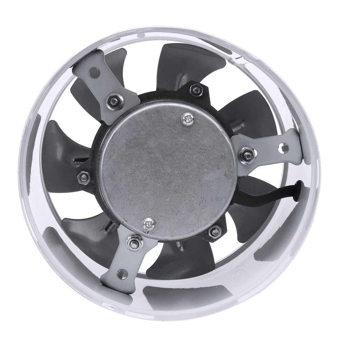 4Inch 100mm Inline Duct Fan Booster 25W Exhaust Blower Air Cooling Vent 140m3/h Ventilation Fan