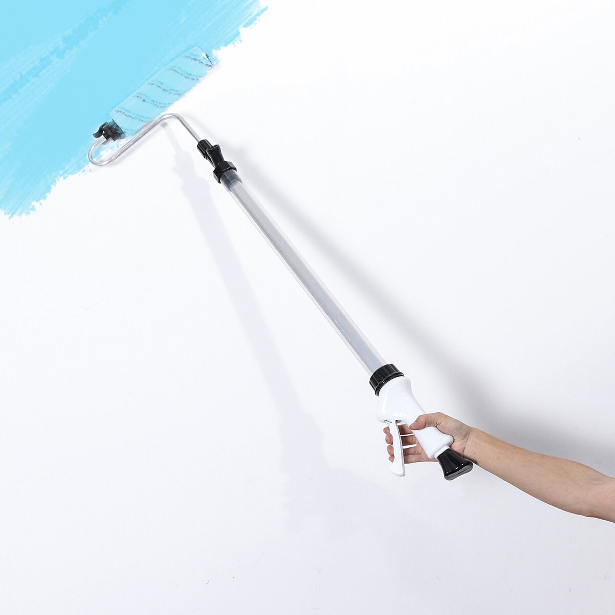 1.5m Long Paint Roller Scraper Grid Straw Ceiling Brush