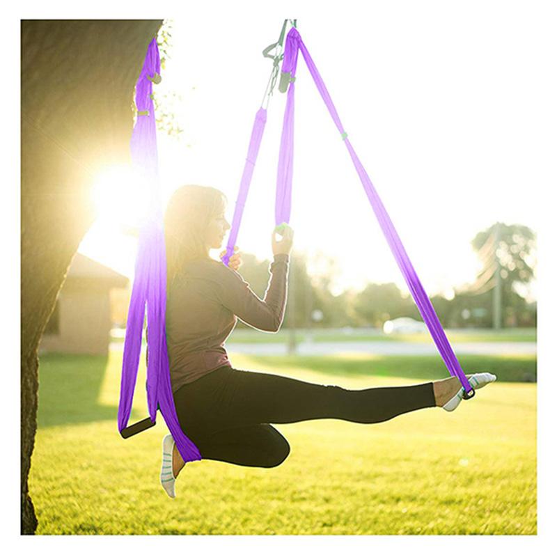 Air Yoga Fitness Swing Hammock 550+LBS Load Capacity