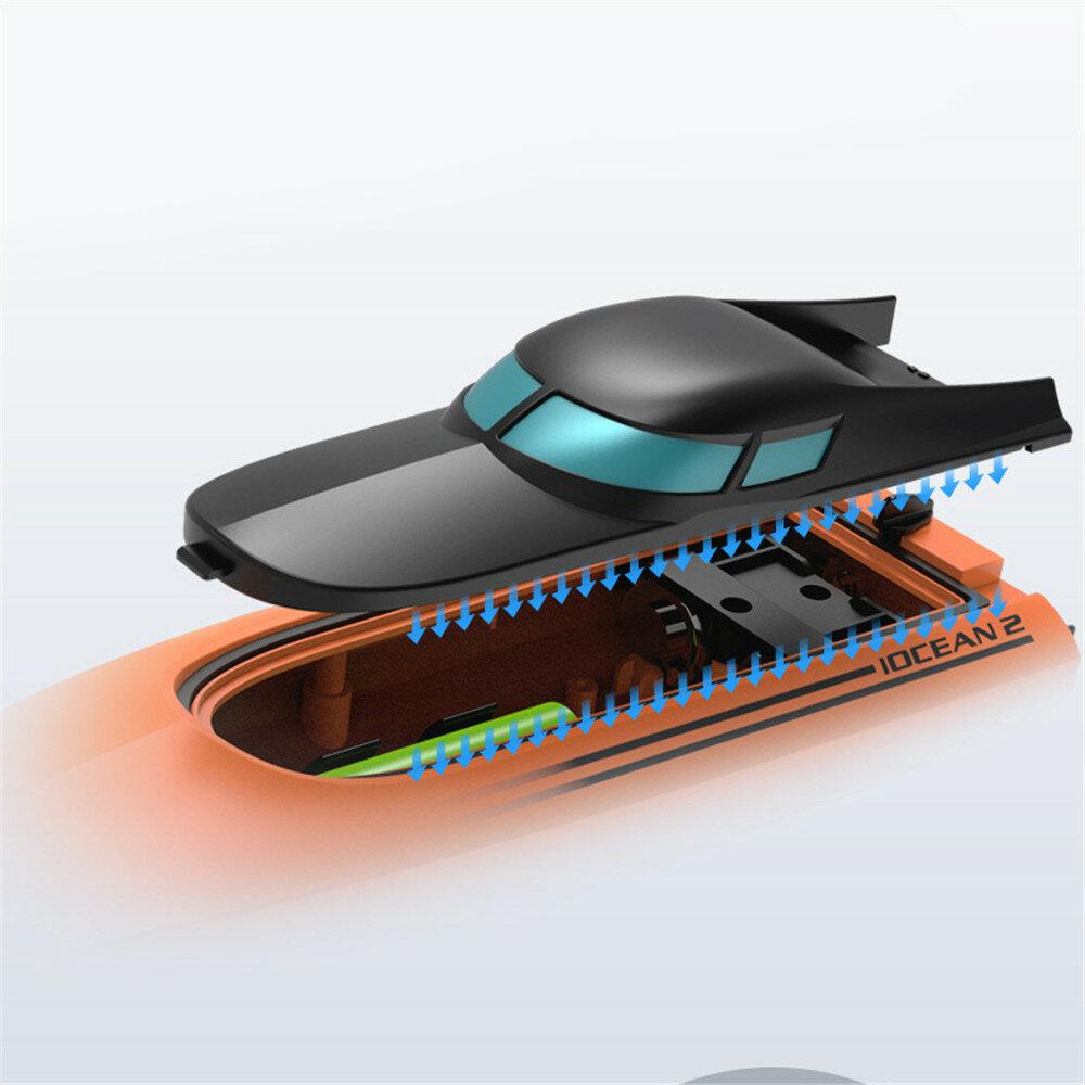 2.4G High Speed Electric RC Boat Vehicle Models Toy 15km/h