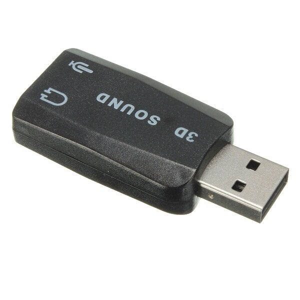 External USB 2.0 for 3D Virtual Audio Sound Card Adapter Converter 5.1CH