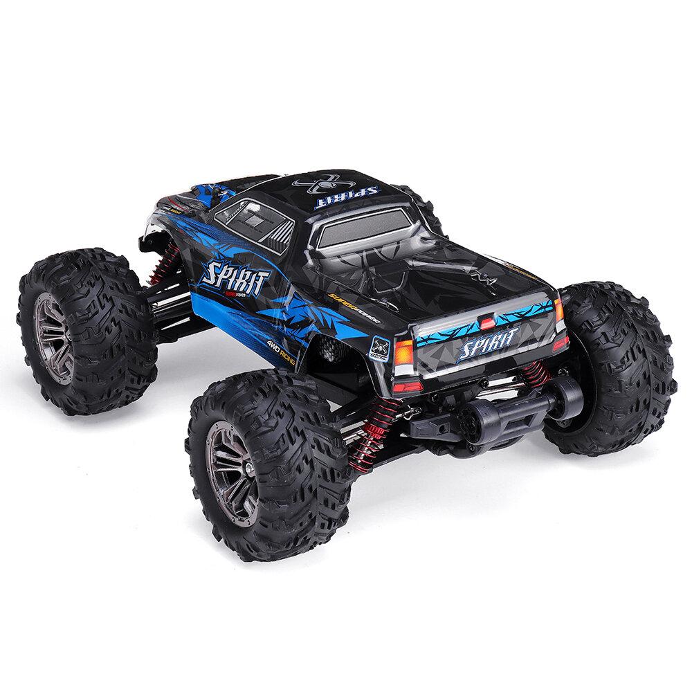 2.4G 4WD 52km/h Brushless Proportional Control RC Car with LED Light RTR Toys