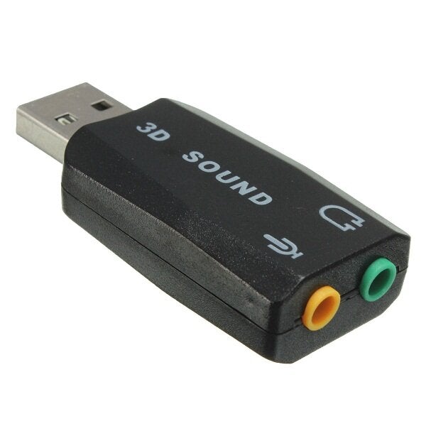 External USB 2.0 for 3D Virtual Audio Sound Card Adapter Converter 5.1CH