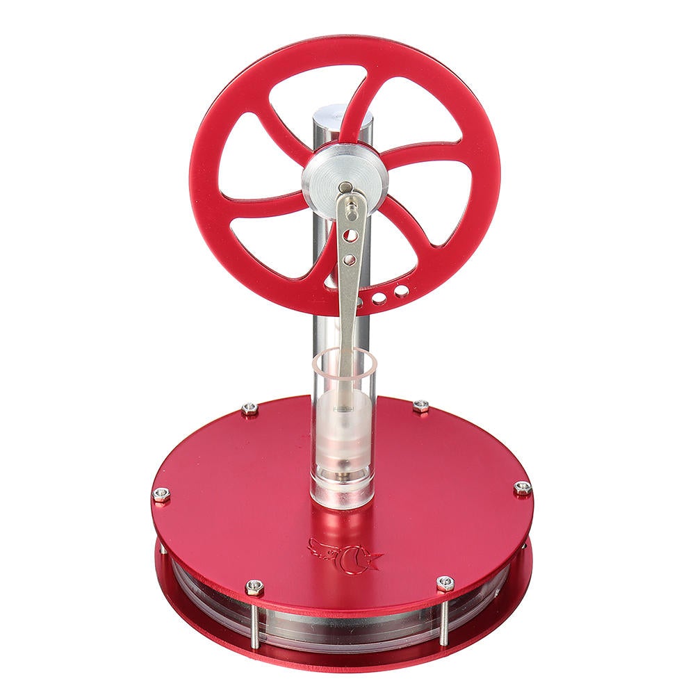 Low Temperature Difference Hot Air Stirling Engine Colorful STEM Model Physics Experiment