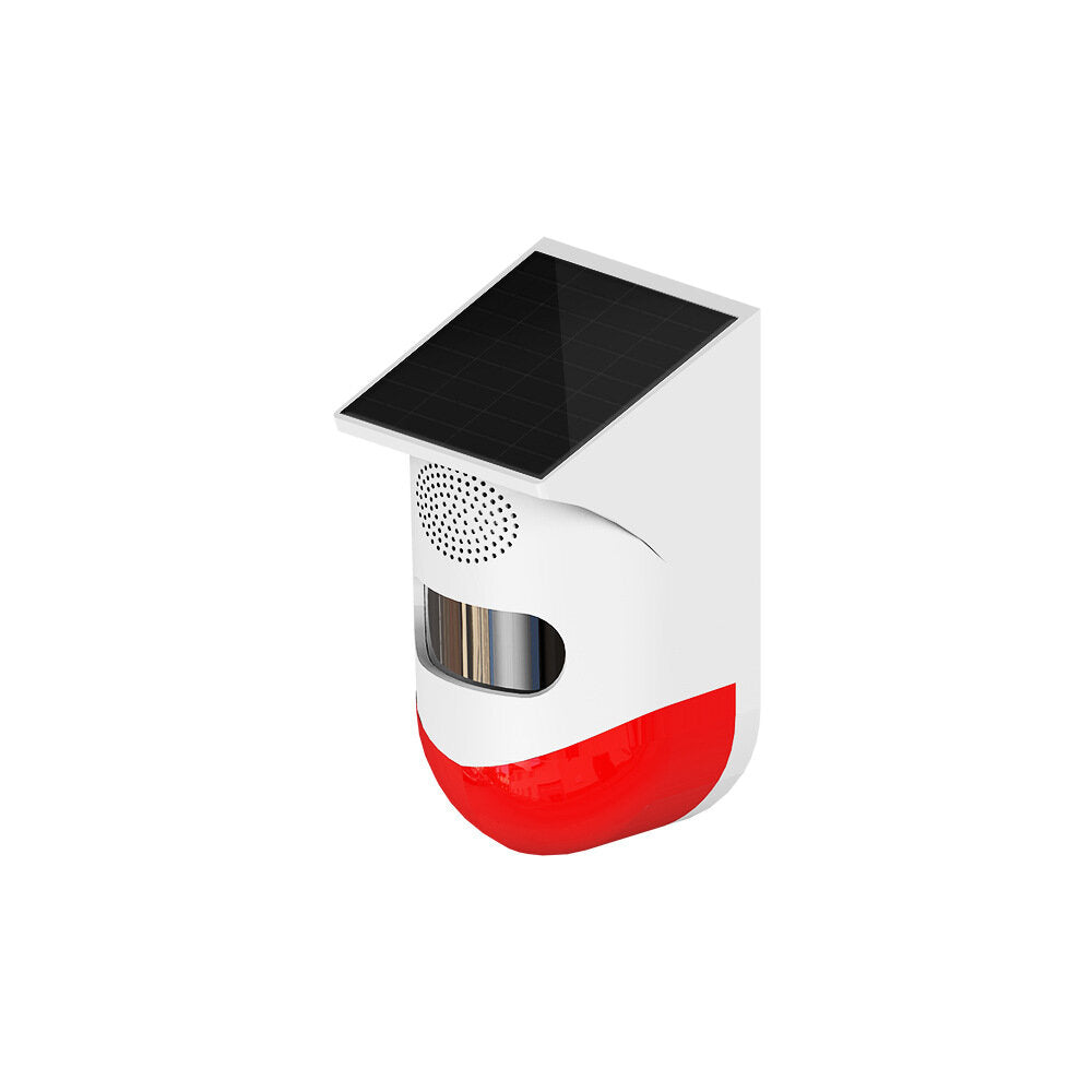 Smart WiFi Outdoor Solar Remote APP Infrared Alarm For Smart Home