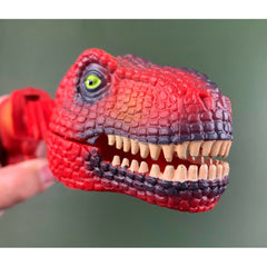 Dinosaur Shark Pecker Telescopic Spring Manipulator Clip Creative Decompression Tricky Toy