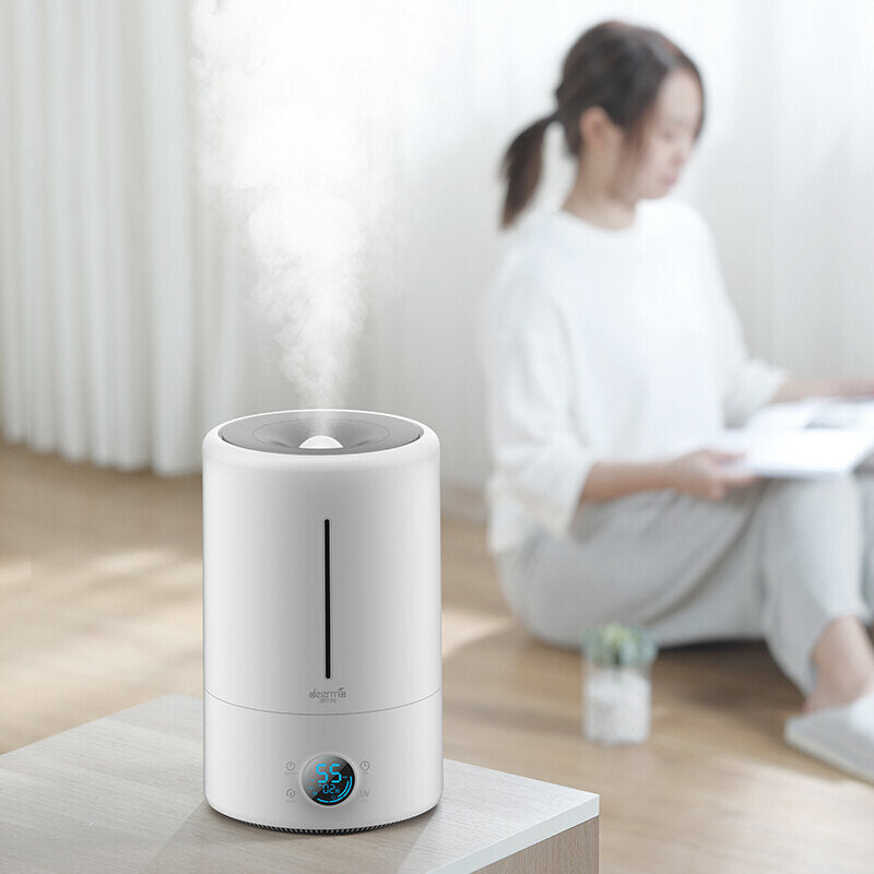 Air Humidifier Aroma Diffuser Oil Ultrasonic Fog 5L Low Noise 12h Timing 3 Gear Spray Volume Touch Control 220V