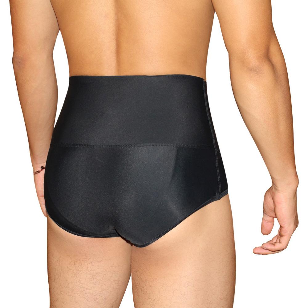 Men Body Sculpting Hips Lifting Fitness High Waist Underwear