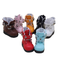 Multi-color 6 Points Bjd Cotton Doll Leather Casual Sports Shoes Doll Toy for 15CM Baby Doll