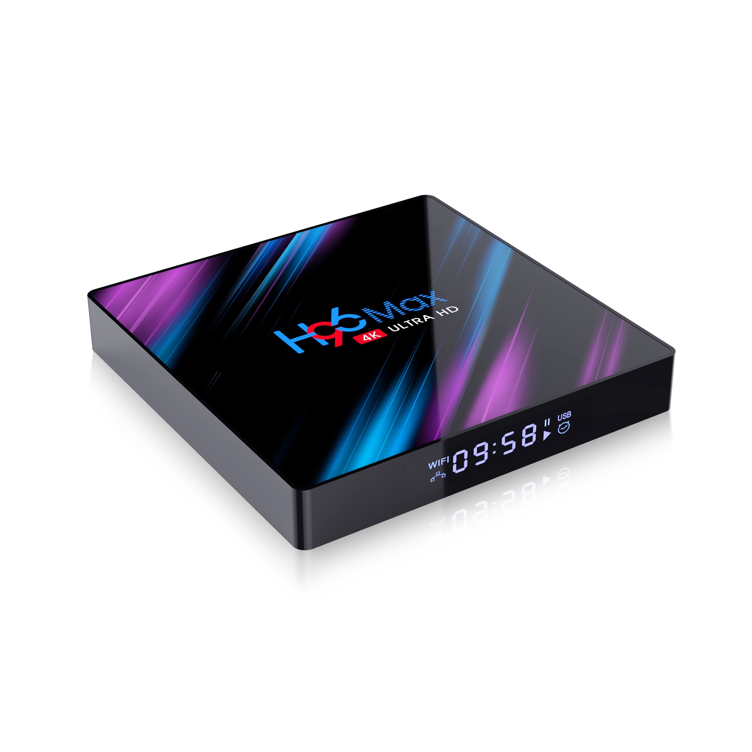 Quad-Core 64bit 64GB ROM Android TV Box Support Youtube 4K