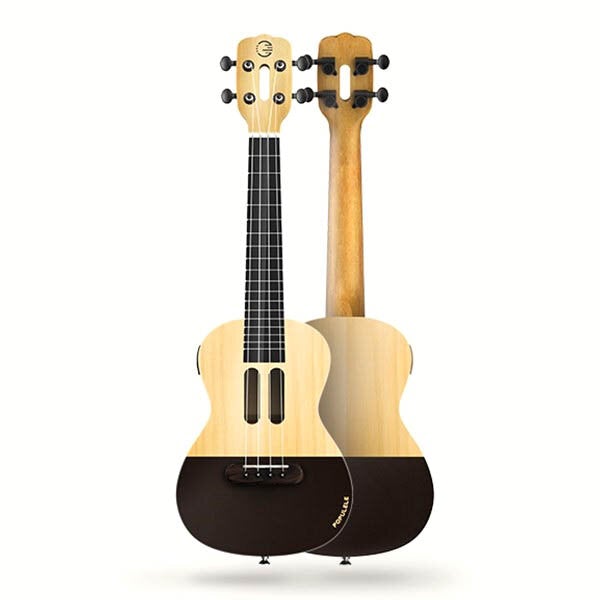 23 Inch 4 String Smart Ukulele with APP Controlled LED Light Bluetooth Connect