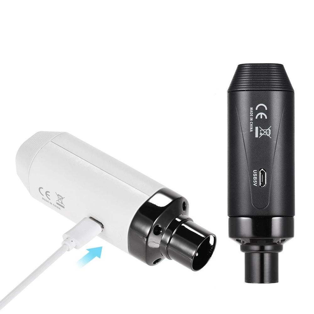 Microphone Wireless Transmission System 4 Channels Max. 35m Effective Range XLR Connection