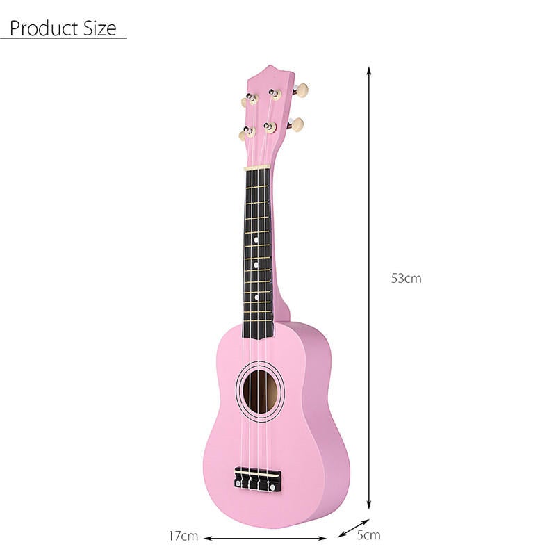 21 Inch Economic Soprano Ukulele Uke Musical Instrument With Gig bag Strings Tuner