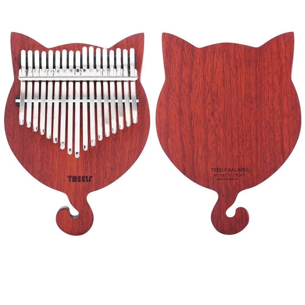 17 Key Kalimba Solid Wood Thumb Piano