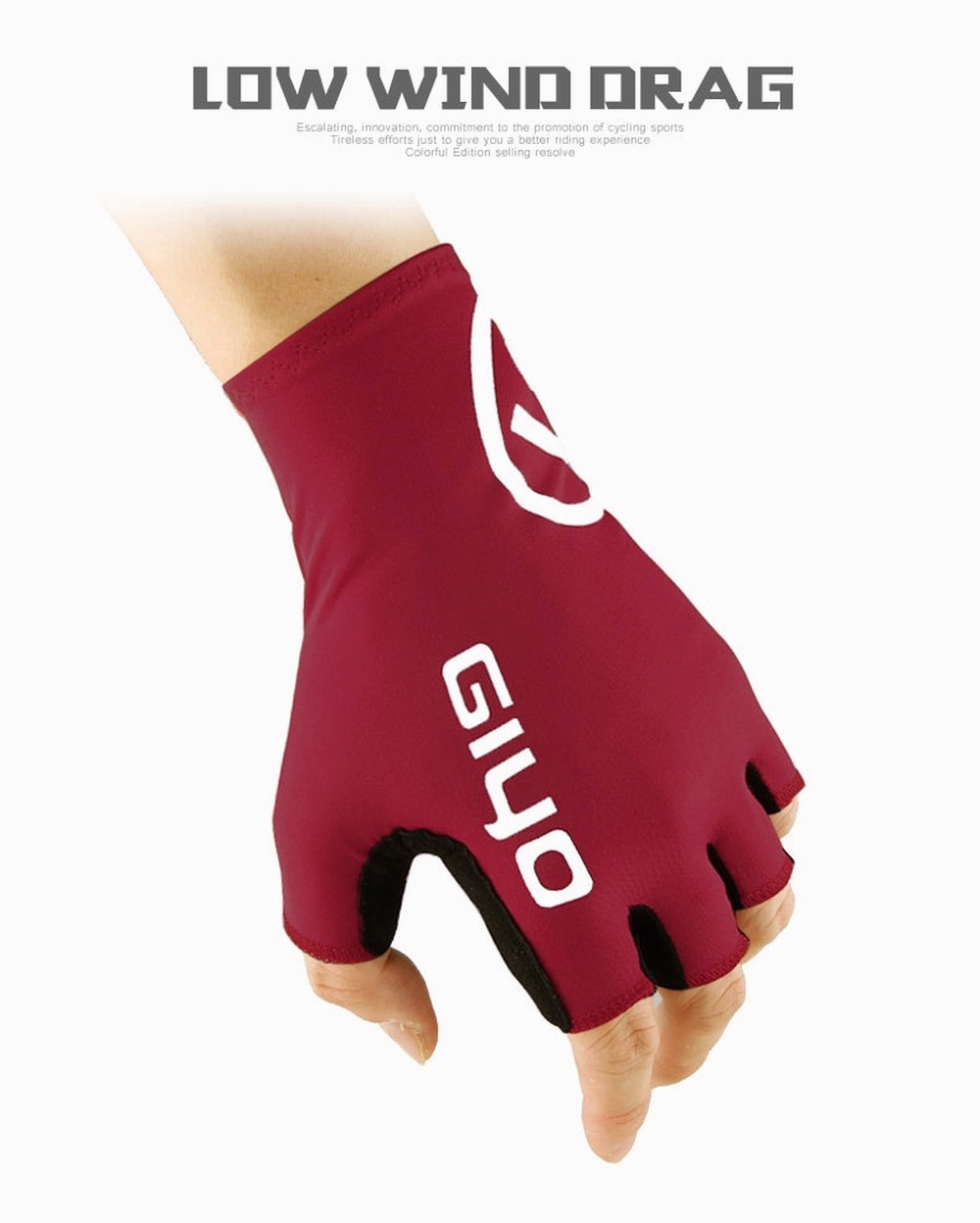 Anti Slip Gel Pad Bicycle Short Half Finger Breathable Outdoor Sports Men MTB Bikes Gloves