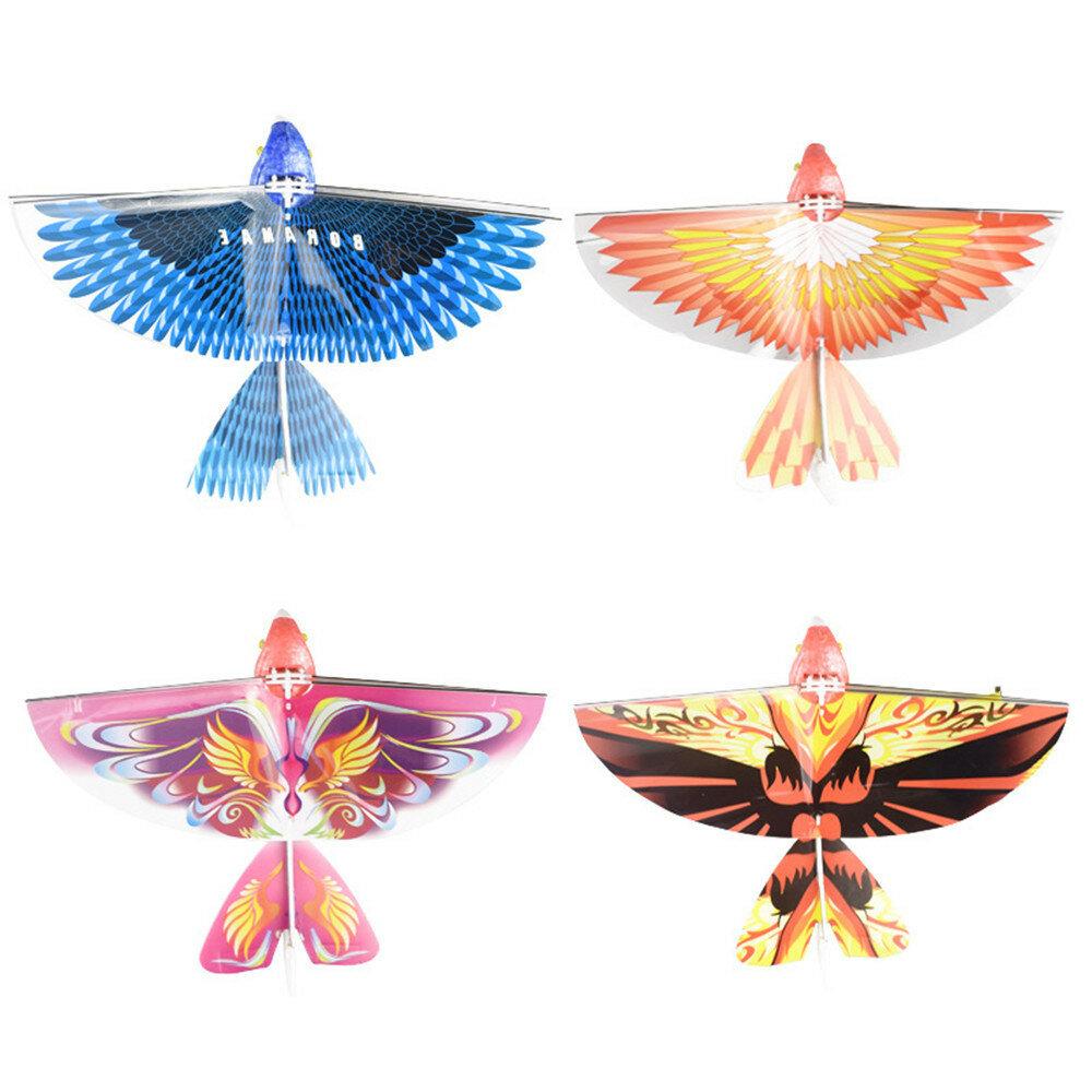 10.6Inches Electric Flying Flapping Wing Bird Toy Rechargeable Plane Kids Outdoor Fly