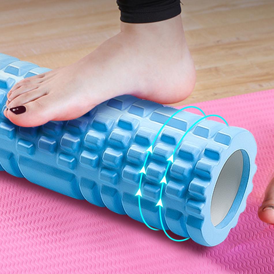 Pilates Yoga Foam Roller for Back Massage Exercises Physical Therapy Home Gym