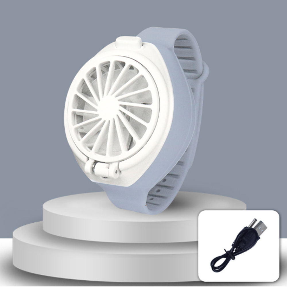 USB Charging Version Mini Watch Fan Lazy Fan Artifact Toys