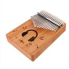 17 Key Kalimba Spruce Wood Thumb Piano Finger Musical Instrument Toy Beginner