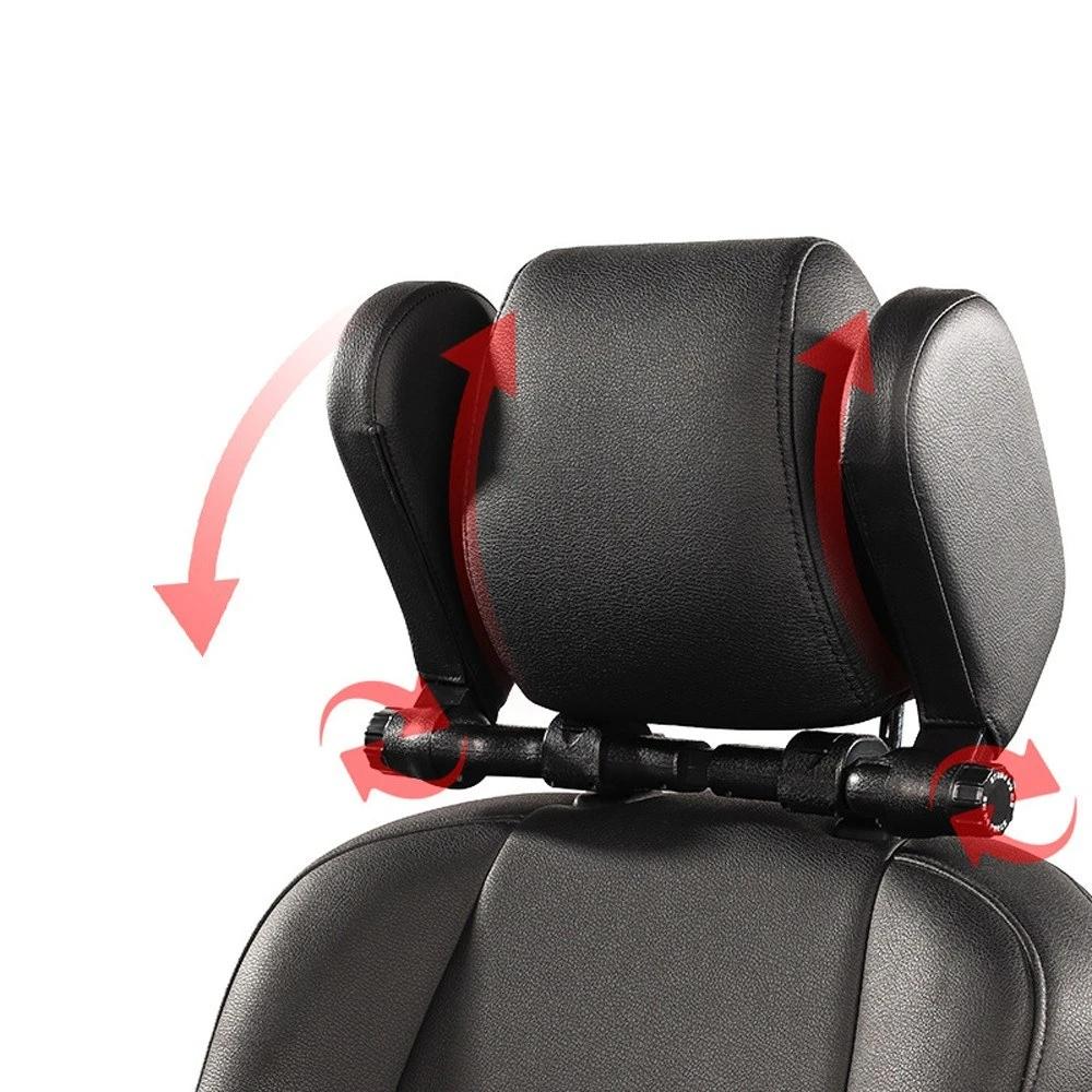 Universal Car Sleeping Headrest Neck Pillow U-shaped For Vehicle Side Rest Seats Heads Support