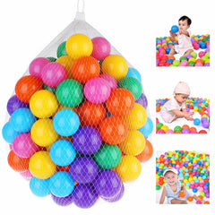 100pcs Soft Plastic Ocean Ball 7cm Quality Secure Baby Kid Pit Toy Swim Colorful Toys