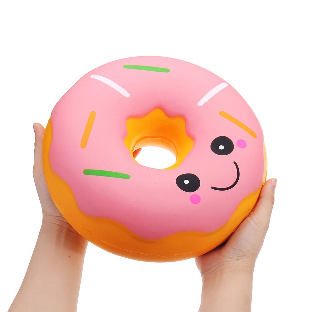 Huge Donut Squishy Jumbo 25*25*10CM Soft Slow Rising With Packaging Collection Gift Decor Giant Toy