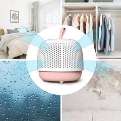 Mini Portable Dehumidifier Air Dryer Moisture Absorber 0.12L/H Powerful Dehumidification Air Circulating Multi Application Dehumidifier