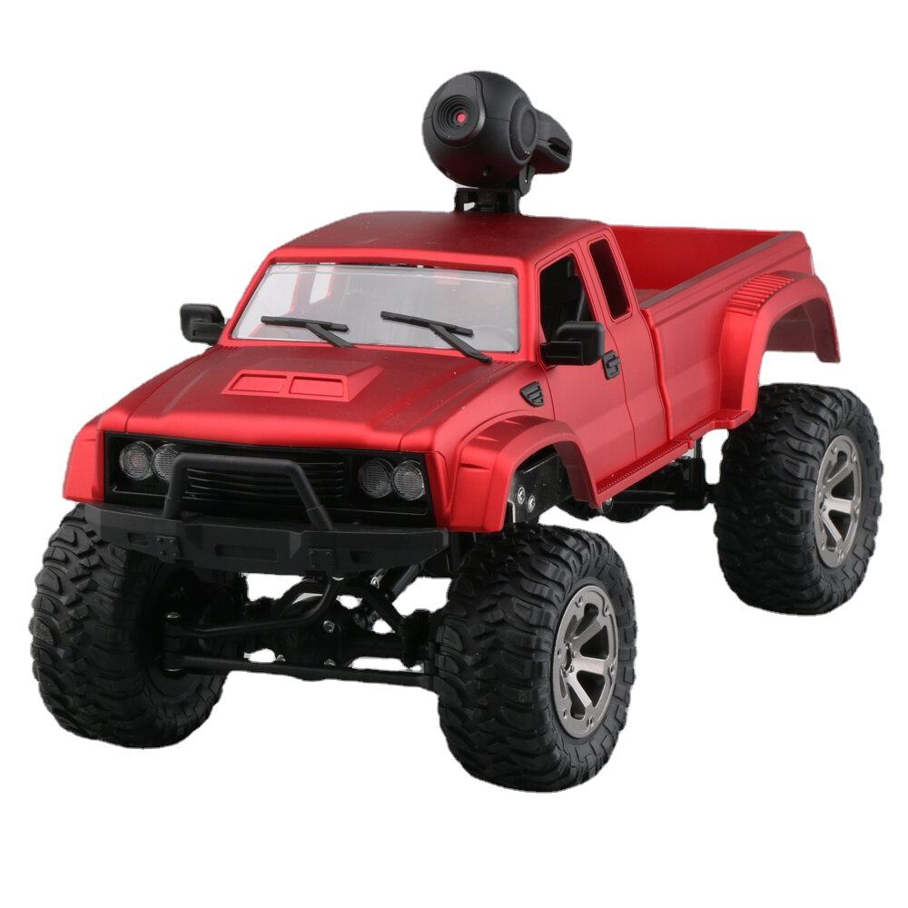 2.4G 4WD Rc Car 720P HD WIFI FPV Off-road Military Truck W/LED Light RTR Toy