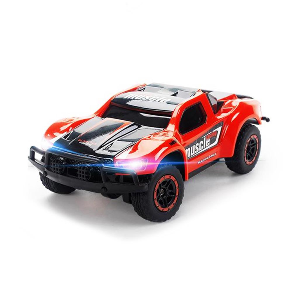 Toys Mini RC Car Toy 2.4G 4WD High Speed Racing Electric Short Course Truck RTR RC Vehicle Model for Kids Beginners and Collectors