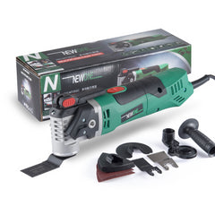 350W Quick Release Electric Power Variable Speed Rotating Oscillating Multi-Tool Kit Multi-Function (Basic Set) - JustgreenBox