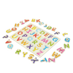 Alphabet ABC Wooden Jigsaw Puzzle Toy Children Kids Learning Educational Gift