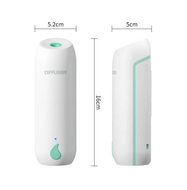 Mini Portable Ultrasonic Atomization Automatic Aroma Essential Oil Diffuser 3 Gears Aromatherapy Humidifiers Fogger Mist Maker Air Purifier