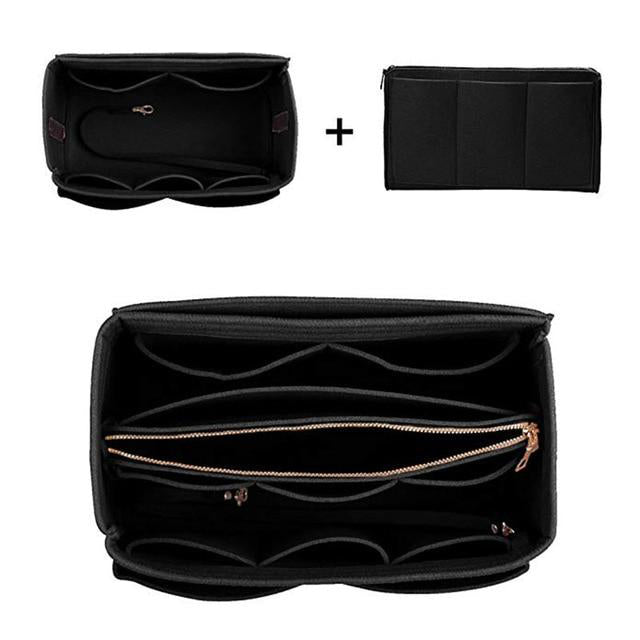 Make up Organizer Insert Bag For Handbag, Travel Inner Purse Portable Cosmetic Bag, Fit Cosmetic Bags Fit Speedy