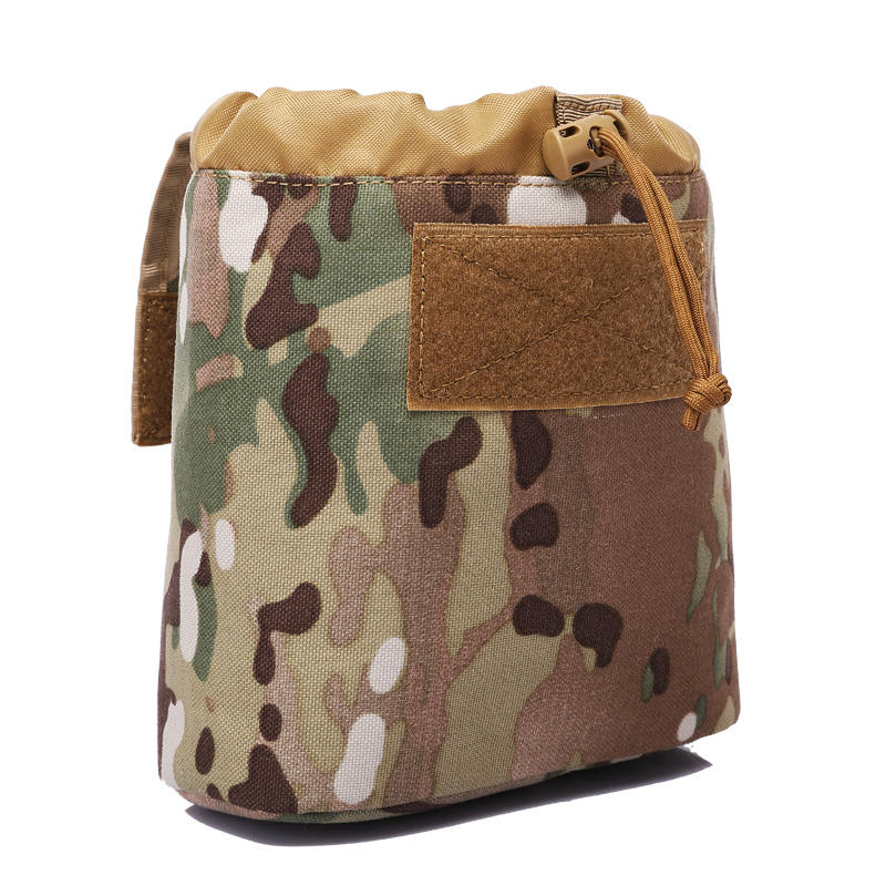 1000D Nylon Waterproof Tactical Bag Multi-functional Folding Outdoor Hiking Travel Tool Bag Drawstring Storage Bag