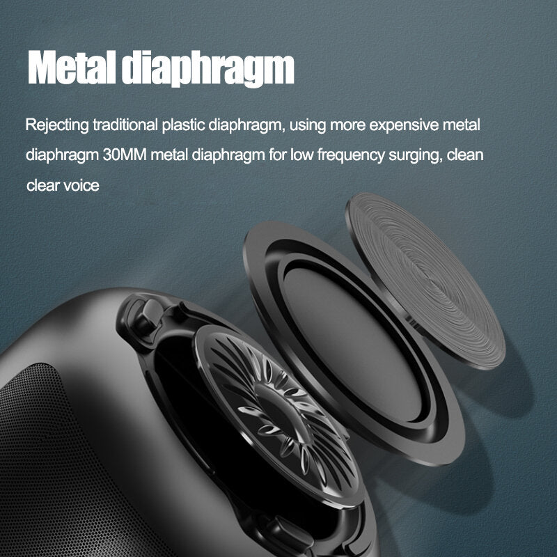 Mini Portable 5.0 bluetooth Speaker Wireless TWS Outdoor Speakers Column Subwoofer Stereo Loudspeaker Play 20H