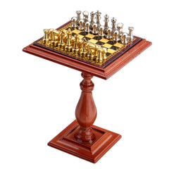 Miniature Chess Set and Table Magnet Chess Pieces 1:12 Accessories Parts For Doll House